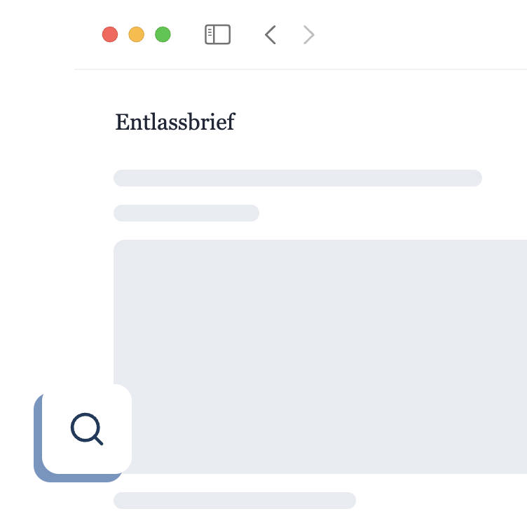 Entlassbrief – Beispielansicht in Zentre